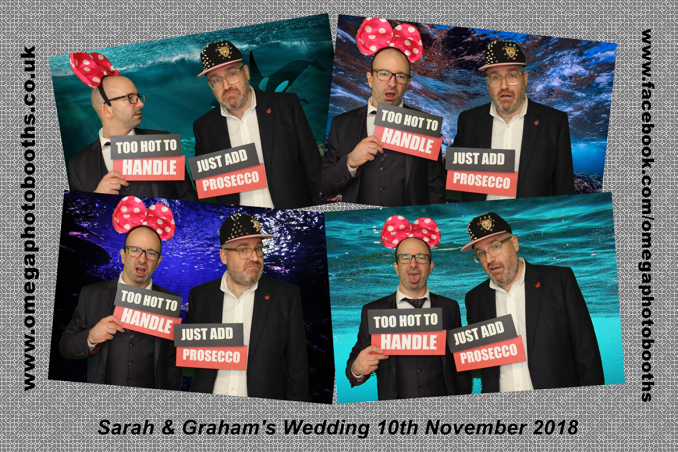 Sarah and Graham’s wedding | View more photos from the event at gallery.omegaphotobooths.co.uk/u/Omega-Photobooths/Sarah-and-Graham’s-wedding